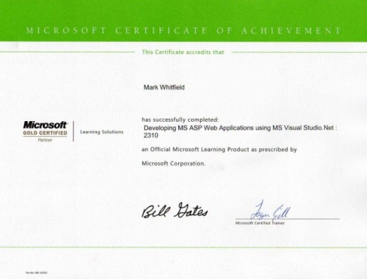 mark whitfield mark_whitfield_developing_ASP_Web_applications