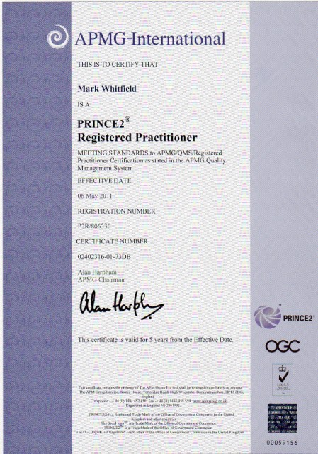 mark whitfield mark_whitfield_prince2_registered_practitioner