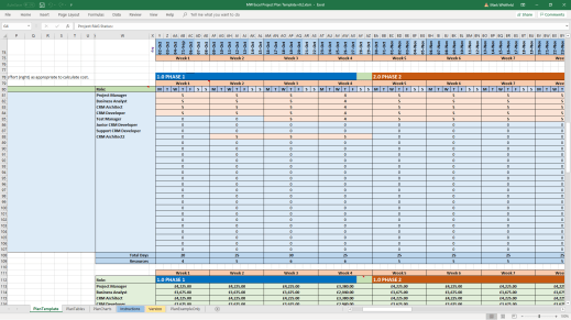 mark whitfield excel project plan template 4