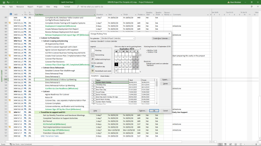 mark whitfield project plan template calendar 16