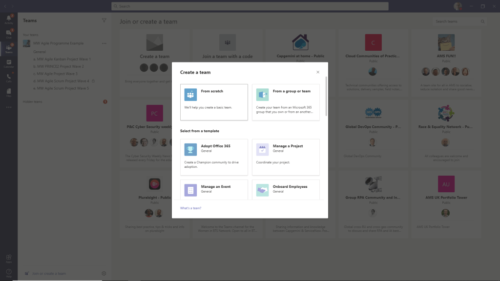 Microsoft MS Teams Planner and To Do for Agile Scrum Projects PROject