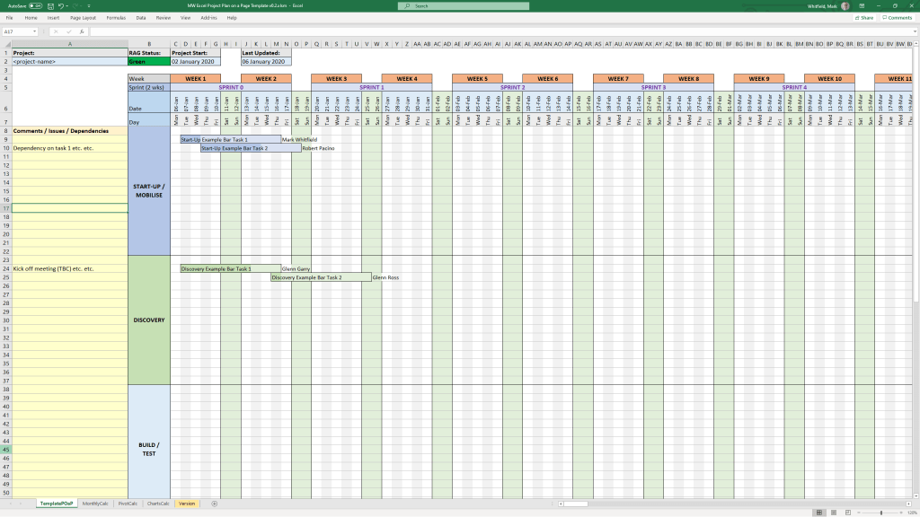 Project Management Templates Free Upgrades 8