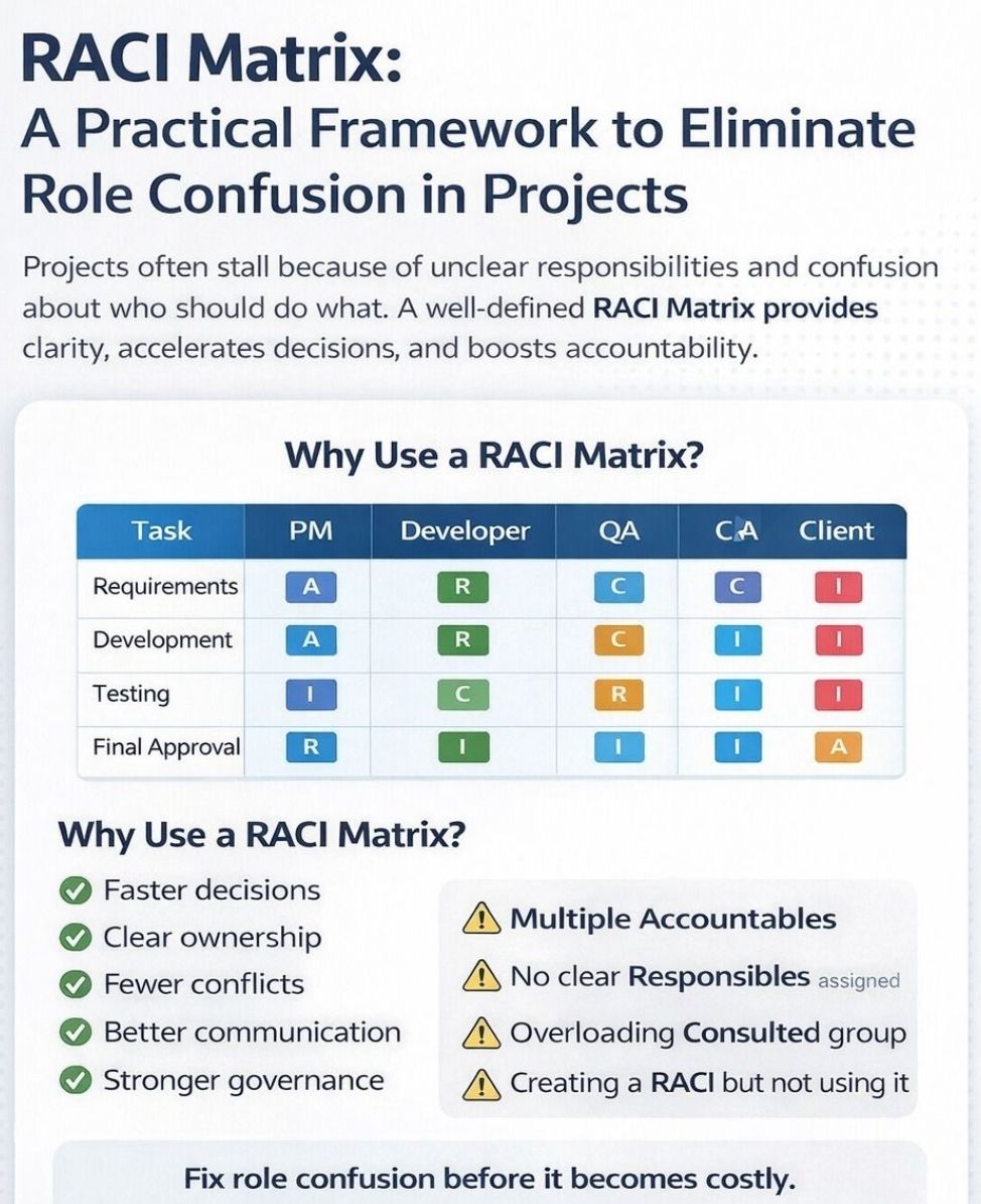 RACI Matrix to Eliminate Role Confusion in Projects – PROject Templates