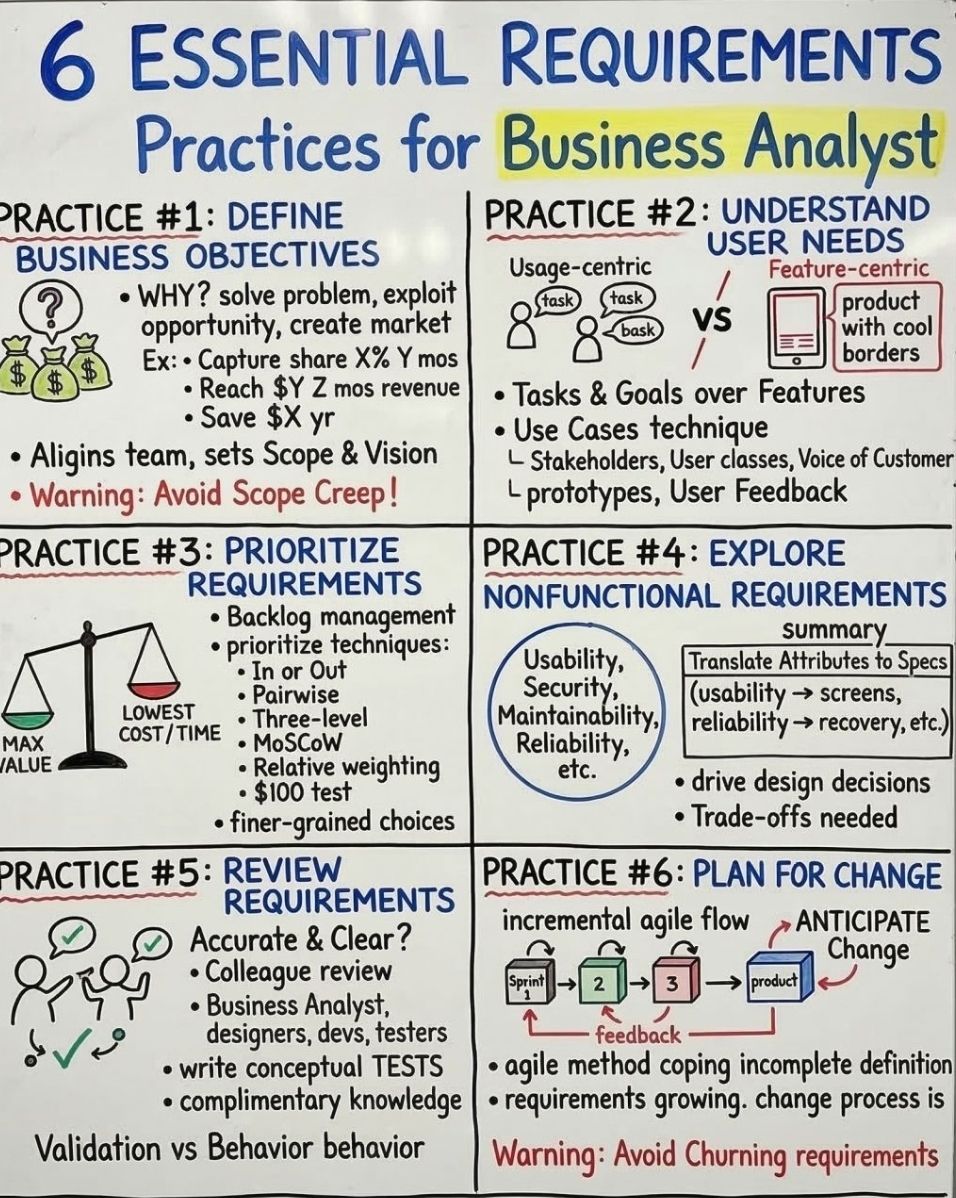 Ba Essentials Graph Business Analyst BA Essential Requirements Practices – PROject Templates