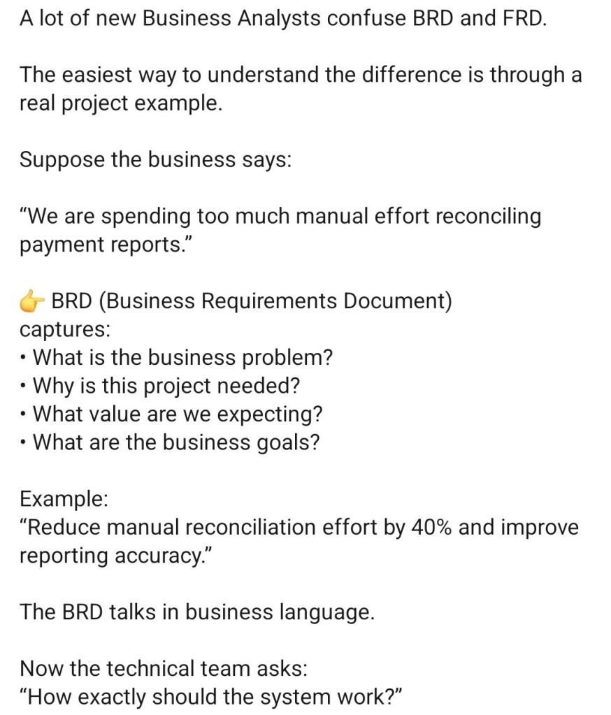 Business Requirements Document BRD vs Functional Requirements Document FRD