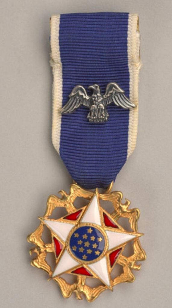 Presidential Medal of Freedom [USA]: Along with the Congressional Gold Medal
