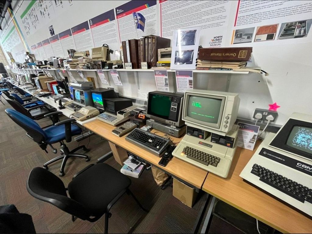 Northwest Computer Museum is located on the 4th floor of the historic Leigh Spinners Mill