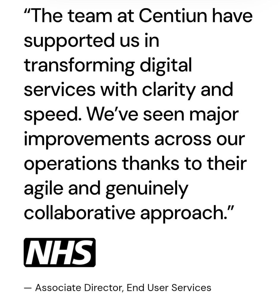 NHS, End User Services