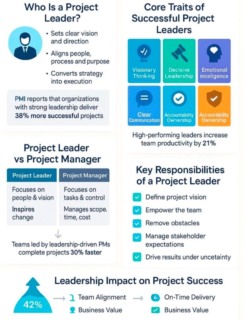 Project Leaders Driving Vision, Alignment and Results