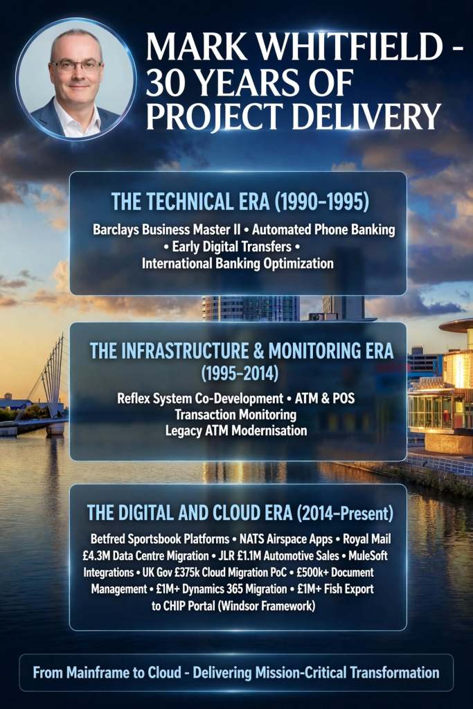Mark Whitfield IT Projects Chronologically