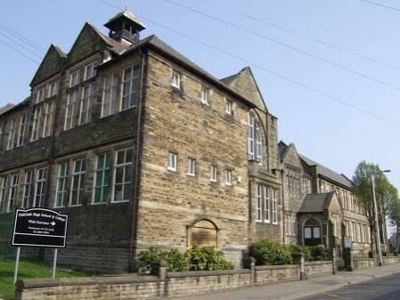Park High Secondary School, Hindley, Wigan - side view of main building