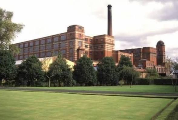 The iconic Grade II listed Leigh Spinners Mill