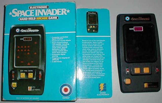 Entex Space Invader handheld electronic game