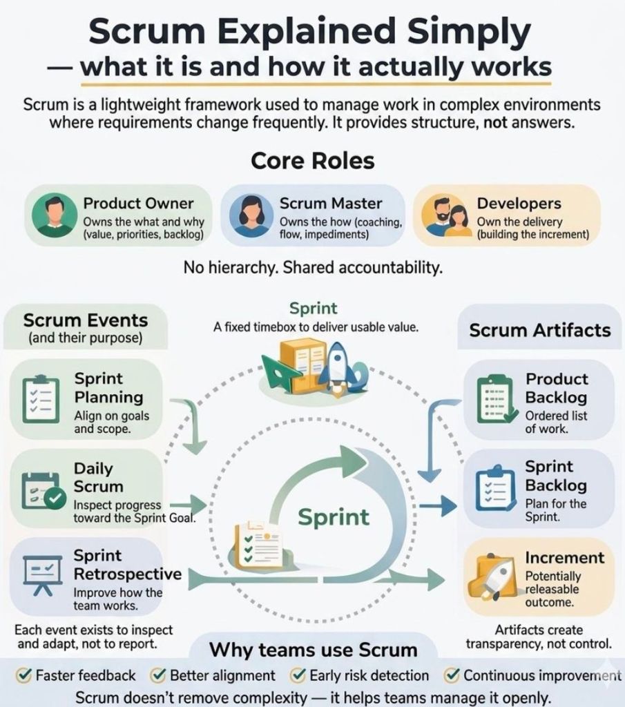 Agile Scrum Explained Simply