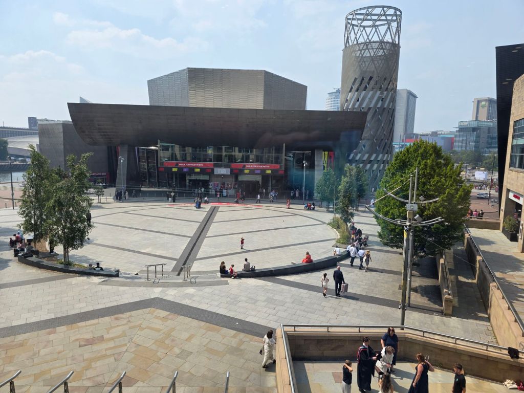 Visiting Salford Quays, 14th July