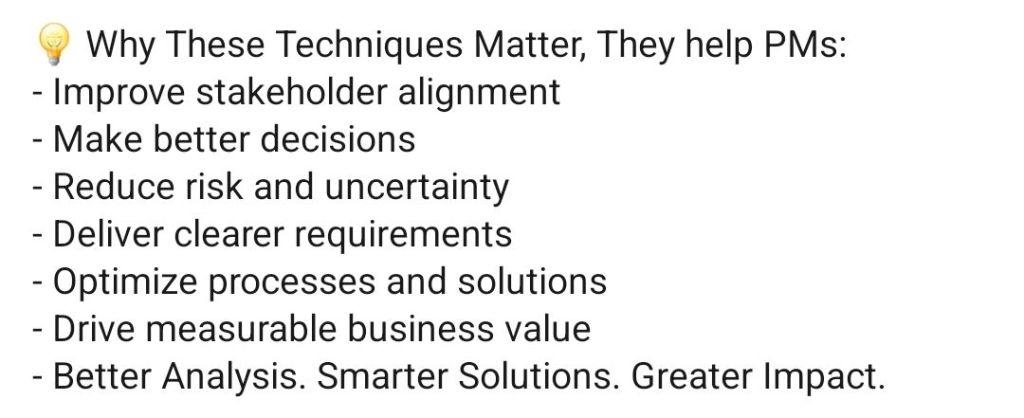 3. Business Analysis Techniques for Project Managers