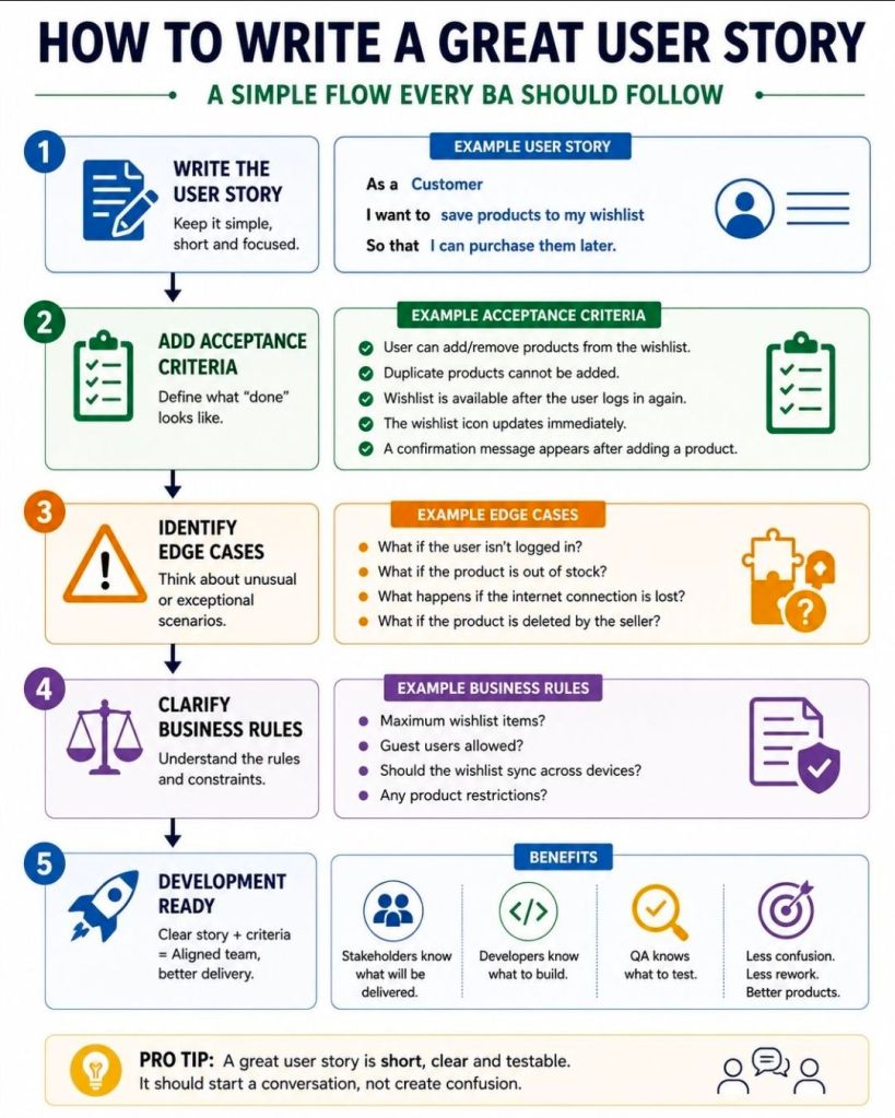 Scrum How to Write a Great User Story