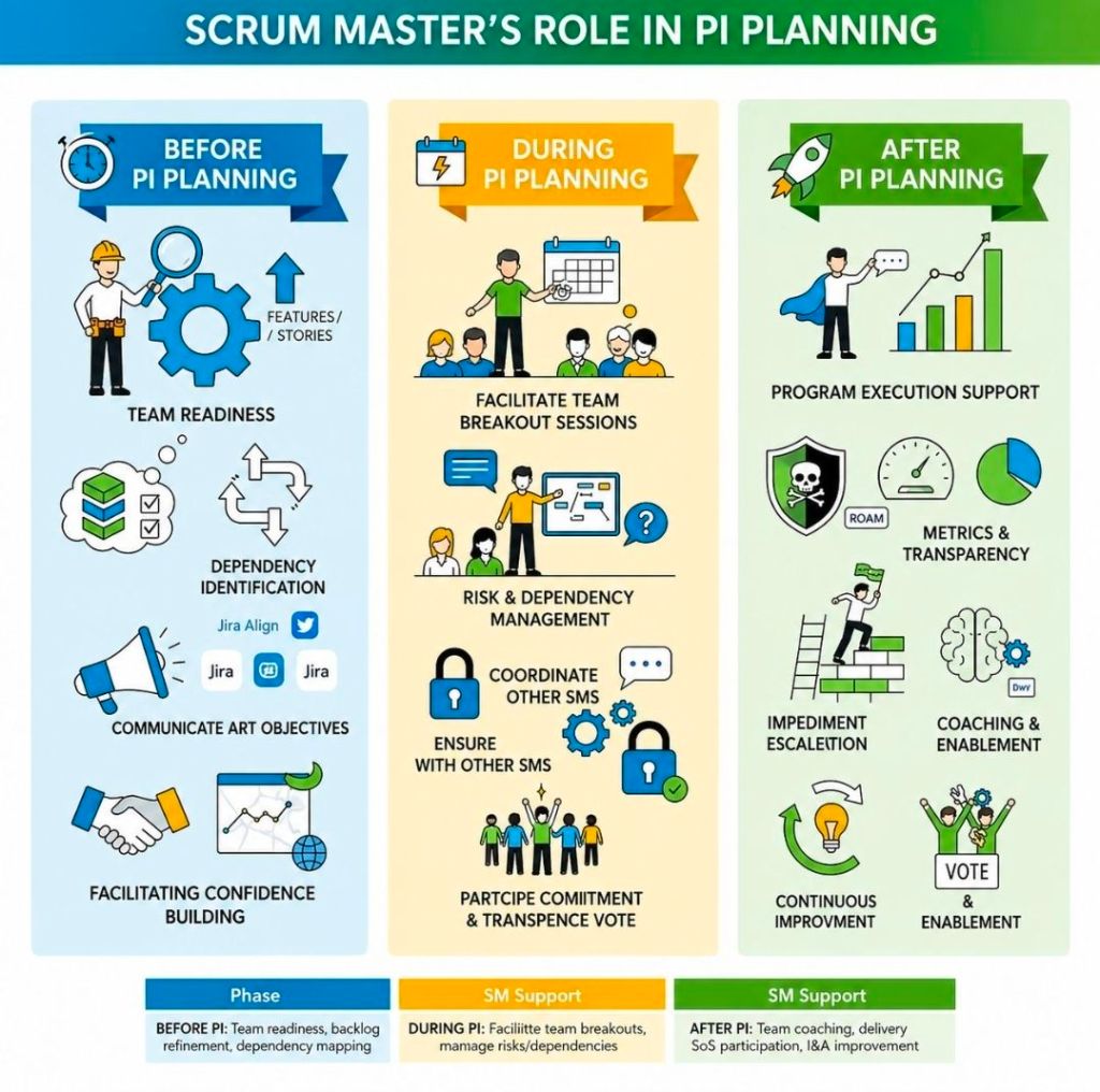 Scrum Master Role in PI Planning