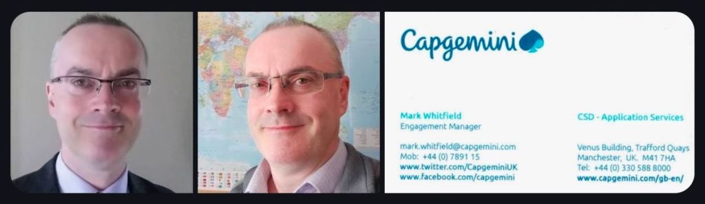 Mark Whitfield, Senior PM for Serco, 2017