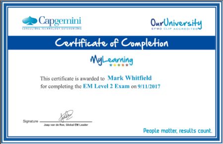 Advanced Engagement Management Certification Level 2