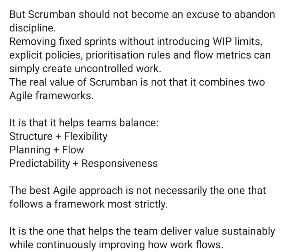 4. Scrumban explained, when Agile Scrum meets Kanban