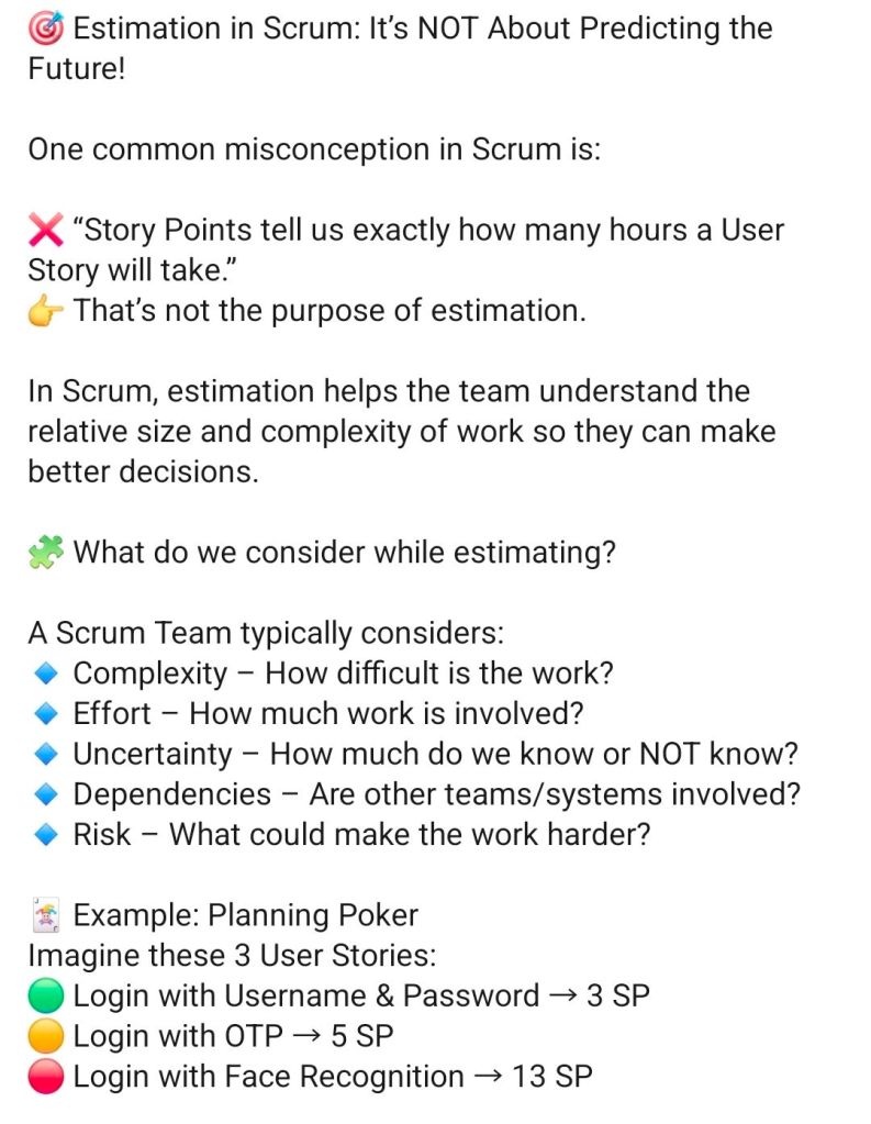 2. Estimation in Scrum