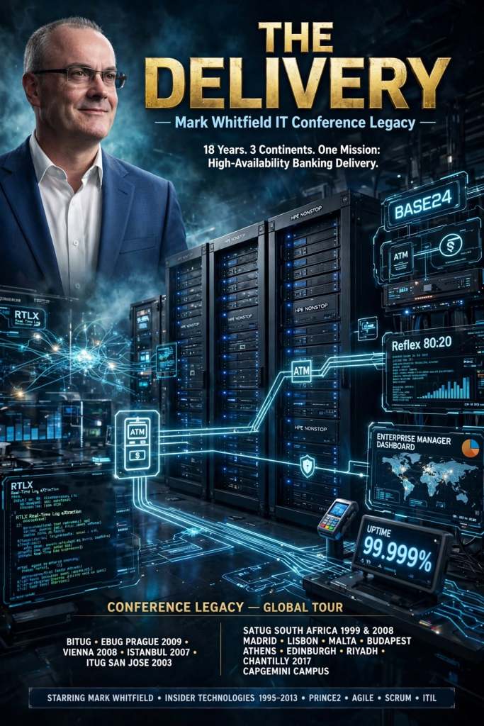 Mark Whitfield IT Conferences Attended EBUG BASE24 eps HPE NonStop