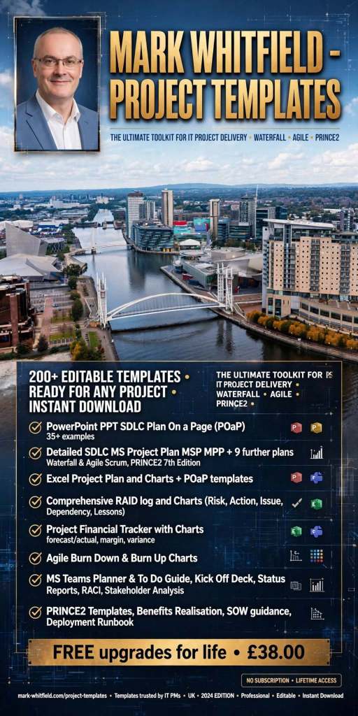 Mark Whitfield 200+ Project Management Templates