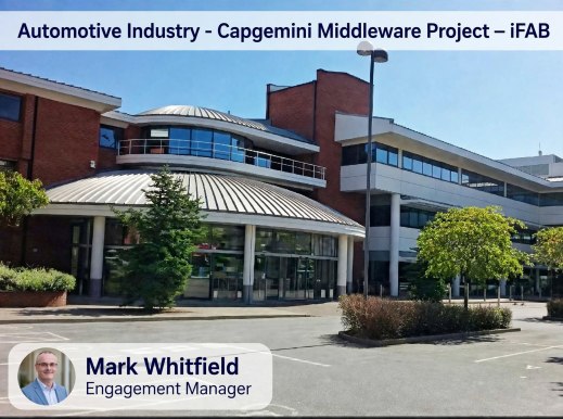 Mark Whitfield PM Capgemini Aston Office iFAB Automotive